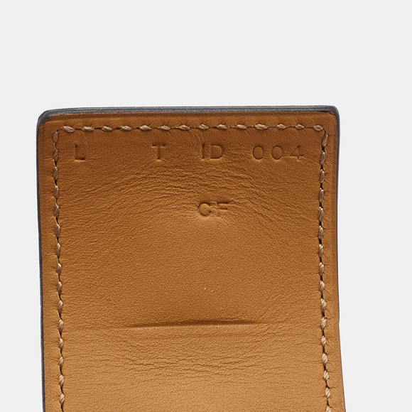 Hermes Collier de Chien Leather Gold Plated Wide Bracelet - Picture 4 of 6